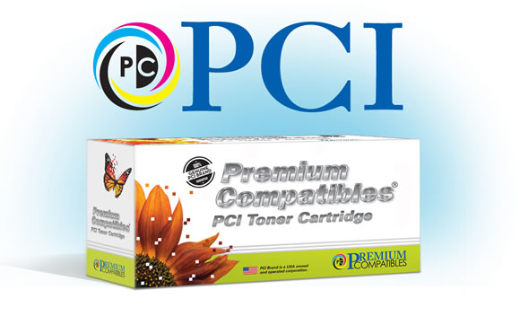 Picture of PCI Brand New Compatible Dell 332-0402 V53F6 Yellow Toner Ctg 1K Yld for C1660  C1660CN  C1660CNW  C1660W
