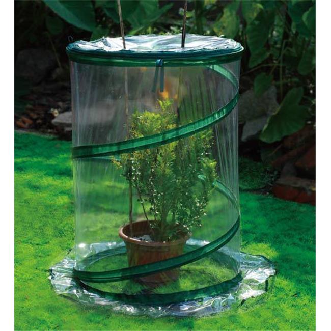 Zenport SH3240 Portable Pop Up Greenhouse for Small Plants/Shrubs 26-Inches High
