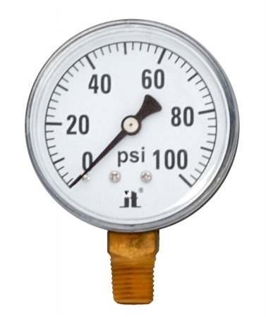 Picture of Zenport DPG100 Dry Air Pressure Gauge 0-100 Psi