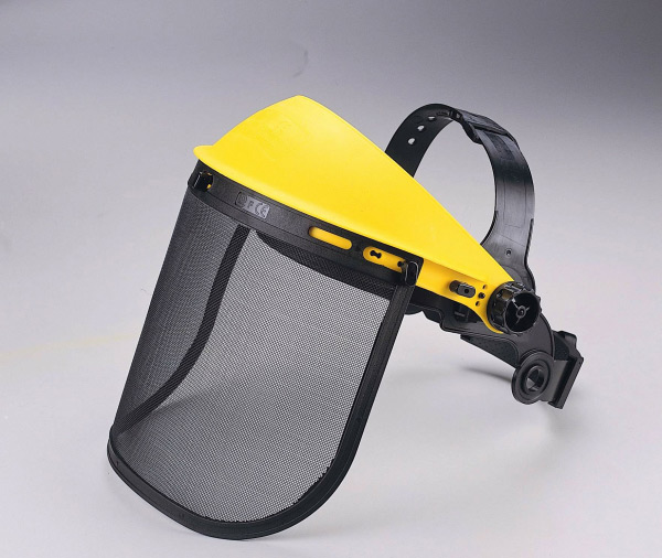 Zenport FS825-10PK Adjustable Wire Mesh Visor Face Shield Protective Face Wear- Box of 10