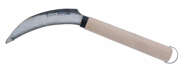 Zenport K201-12PK Harvest Sickle Berry Knife 4.5 in. Carbon44; Box of 12