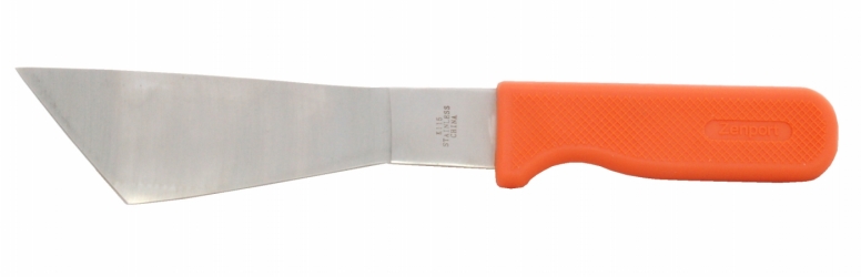 Row Crop Harvest Knife - Orange - 7.25 in. Blade - Stainless Steel - Ergonomic Handle