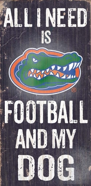 Picture of Fan Creations C0640 University Of Florida Football And My Dog Sign