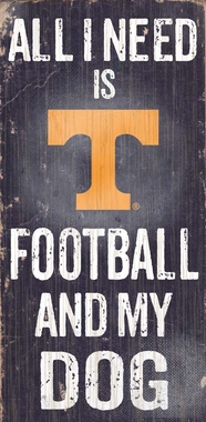Picture of Fan Creations C0640 University Of Tennessee Football And My Dog Sign
