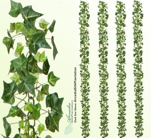 Picture of Allstate Floral & Craft PGO580-GR Artificial Mini English Ivy Ring Garlands&#44; Four - 6 ft.