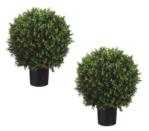 Picture of Allstate Floral & Craft LPB446-GR Ball-shaped Boxwood Topiary - 24 in.