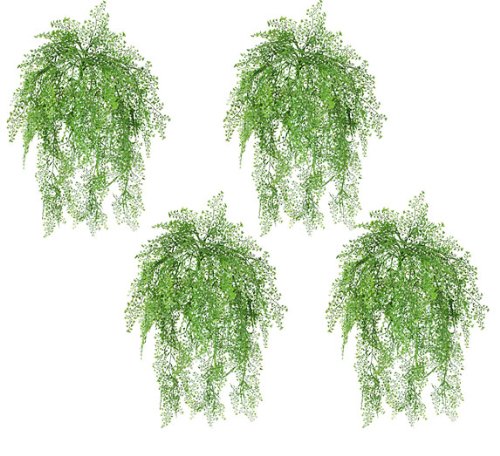 Picture of Allstate Floral & Craft PBF804-GR Artificial Maiden Hair Fern grass Hanging Bushes - 24 in.