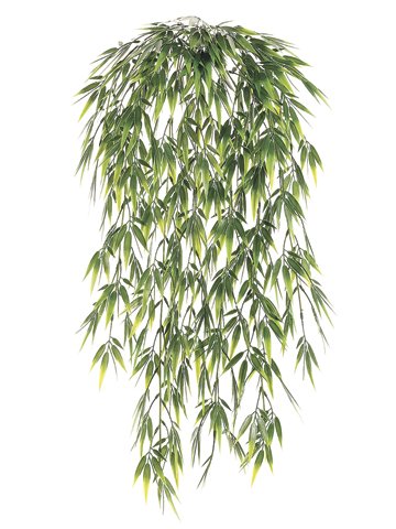 Picture of Allstate Floral & Craft PBG658-GR Artificial Bamboo Grass Hanging Bushes - 32.5 in.