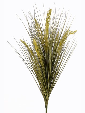 Picture of Allstate Floral & Craft PBG016-OG Grass Bush&#44; Olive Green - 31 in.