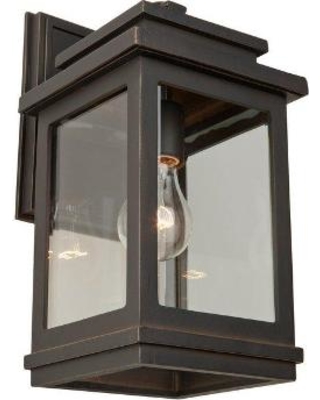 Picture of ArtcraftLighting AC8390ORB Fremont 1 Light Outdoor Wall Light - Oil Rubbed Bronze With Clear Glass