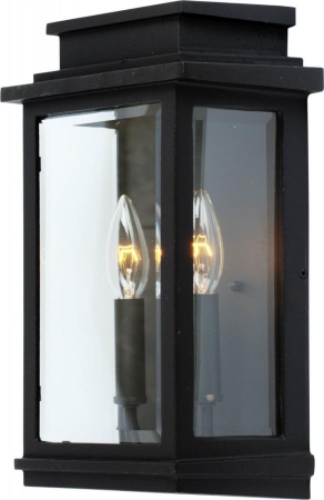 Picture of ArtcraftLighting AC8391BK Fremont 2 Light Outdoor Wall Lantern - Black