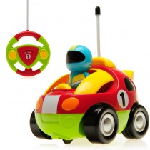 Picture of Az Import & Trading MC66R Cartoon RC Race Car for Toddlers - 4 in.