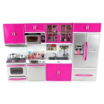 Picture of Az Import & Trading PSK32 Battery Operated Kitchen Playset - Refrigerator&#44; Stove&#44; Sink & Microwave