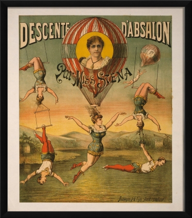 Picture of The Artwork Factory 55057 Descente Dabsalon Vintage Poster Ready to Hang Artwork