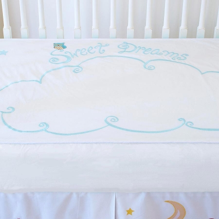 Picture of Little Acorn F13B11 Sweet Dreams Fitted Crib Sheet