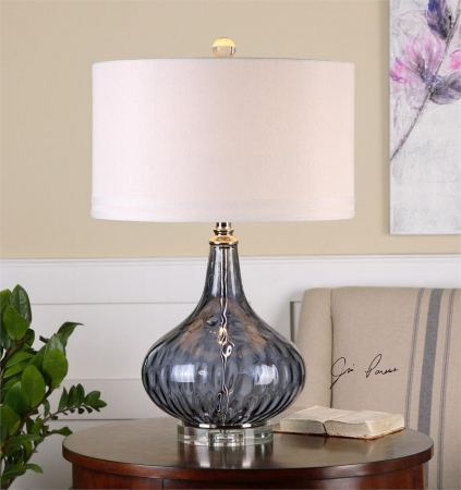 Picture of 212 Main 26611-1 Sutera Water Glass Table Lamp
