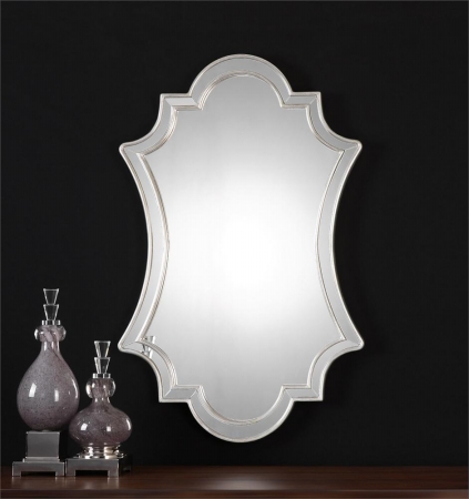 Picture of 212 Main 08134 Elara Antiqued Silver Wall Mirror