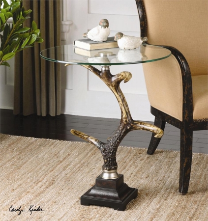 Picture of 212 Main 24430 Stag Horn Accent Table