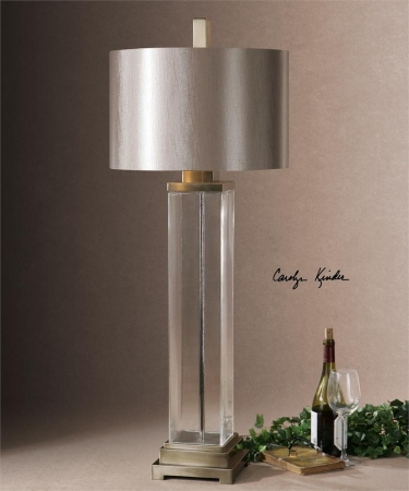 Picture of 212 Main 26160-1 Drustan Clear Glass Table Lamp