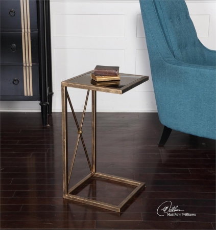 Picture of 212 Main 25014 Zafina Gold Side Table