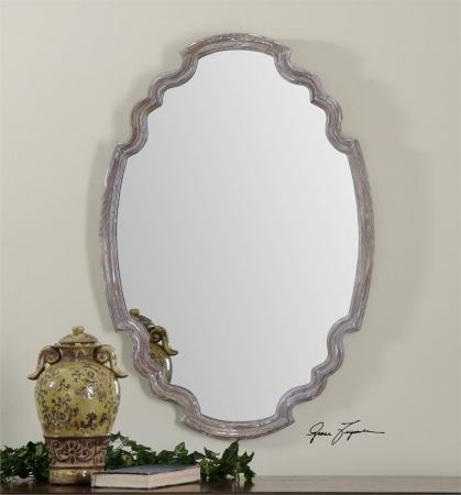 Picture of 212 Main 14483 Ludovica Aged Wood Mirror