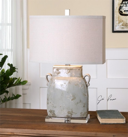 Picture of 212 Main 26613-1 Melizzano Ivory-Gray Table Lamp