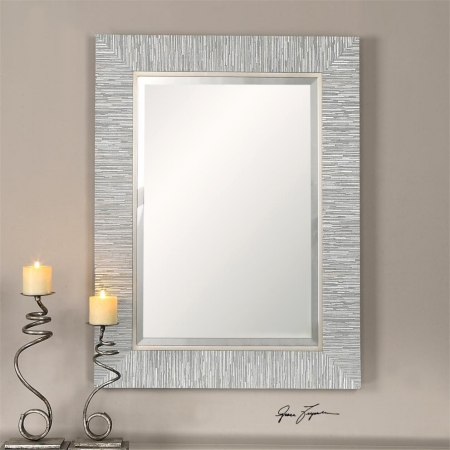 Picture of 212 Main 14551 Belaya Gray Wood Mirror