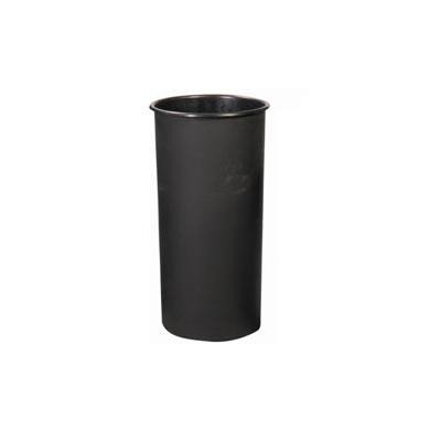 Witt 20LBK 20 gal Round Rigid Trash Can Liner, Plastic - Black