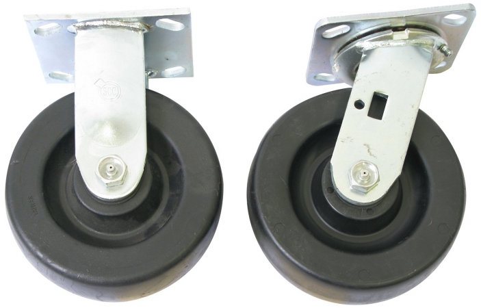 Sr-6 6 x 2 in. Polyolefin Wheel Rigid And Swivel Caster