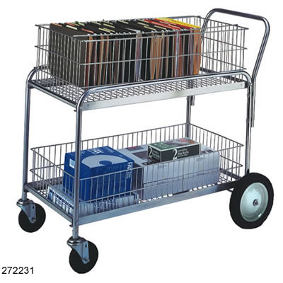 Picture of Wesco Industrial 272230 Cart Small Wire Basket 5 in.