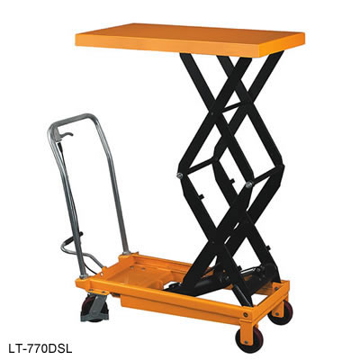 Picture of Wesco Industrial 260204 Lt-770Dsl 770 lbs. Double Scissors High Lift Table