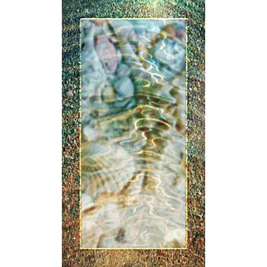 's Kahuna Grip Bathmat - Water Ripples