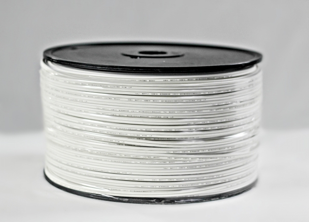 Spool Of SPT-1 White Zipcord