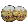 Reston Lloyd 4-008-G Rooster - Economy Burner Cover - Set of 4 Reston Lloyd 4-008-G Rooster - Economy Burner Cover - Set of 4