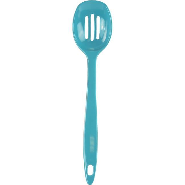 Reston Lloyd Melamine Slotted Spoon - Turquoise