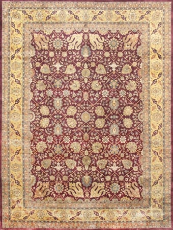 Hand-Knotted Lambs Wool Area Rug - 8 ft. 9 in. x 11 ft. 6 in.