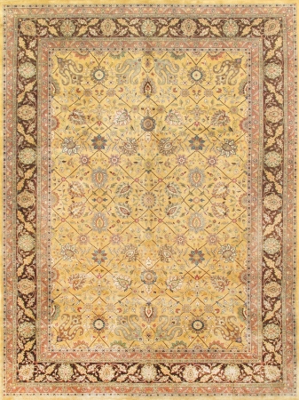 Hand-Knotted Lambs Wool Area Rug - 8 ft. 10 in. x 11 ft. 10 in.