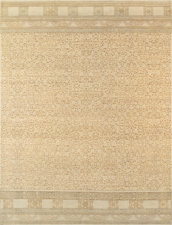 036108 Hand-Knotted Lambs Wool Area Rug - 9 ft. 1 in. x 11 ft. 11 in.