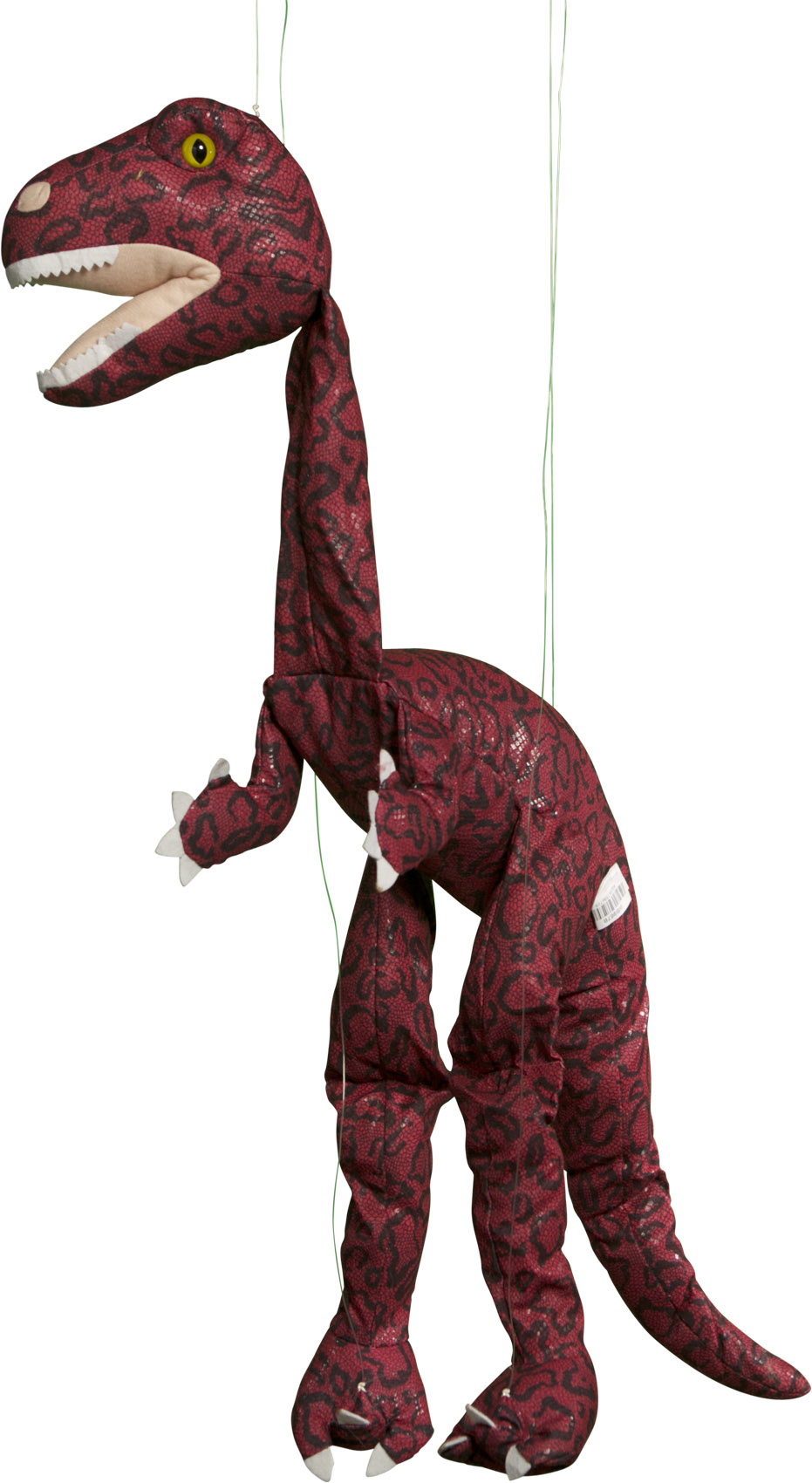 Picture of Sunny Toys WB967B Marionette Puppet - 38 in. - Large Burgundy Dinosaur