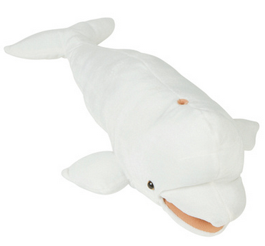 Picture of Sunny Toys NP8171 Animal Puppet - 24 in. - Beluga Whale