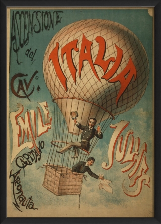 17102 Ascensione Del Cave Vintage Poster Ready to Hang Artwork