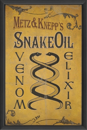 17858 Snake Oil Venom Elixir Ready to Hang Artwork