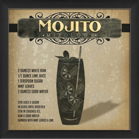 18521 Mojito Mixology Ready to Hang Artwork