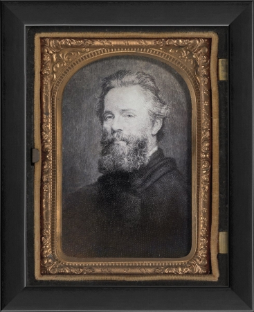 18546 Herman Melville Tintype Ready to Hang Artwork