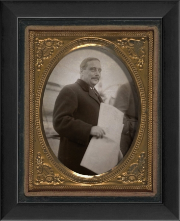 HG Wells Tintype Ready to Hang Artwork