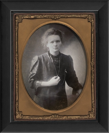 Marie Curie Tintype Ready to Hang Artwork