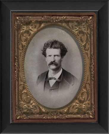 Samuel Clemens aka Mark Twain Tintype Ready to Hang Artwork