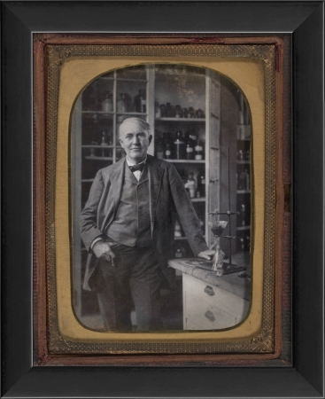 Thomas Edison Tintype Ready to Hang Artwork