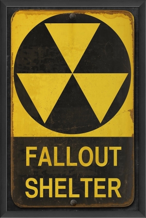 18584 Fallout Shelter Decorative Sign