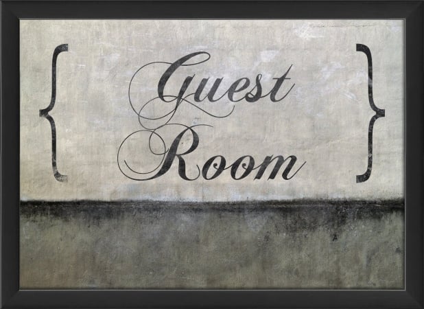 Guest Room Decorative Sign
